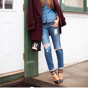 • Ag Jeans / Adriano Goldschmied • Women’s The Stilt Cigarette Leg Jeans Blue 26